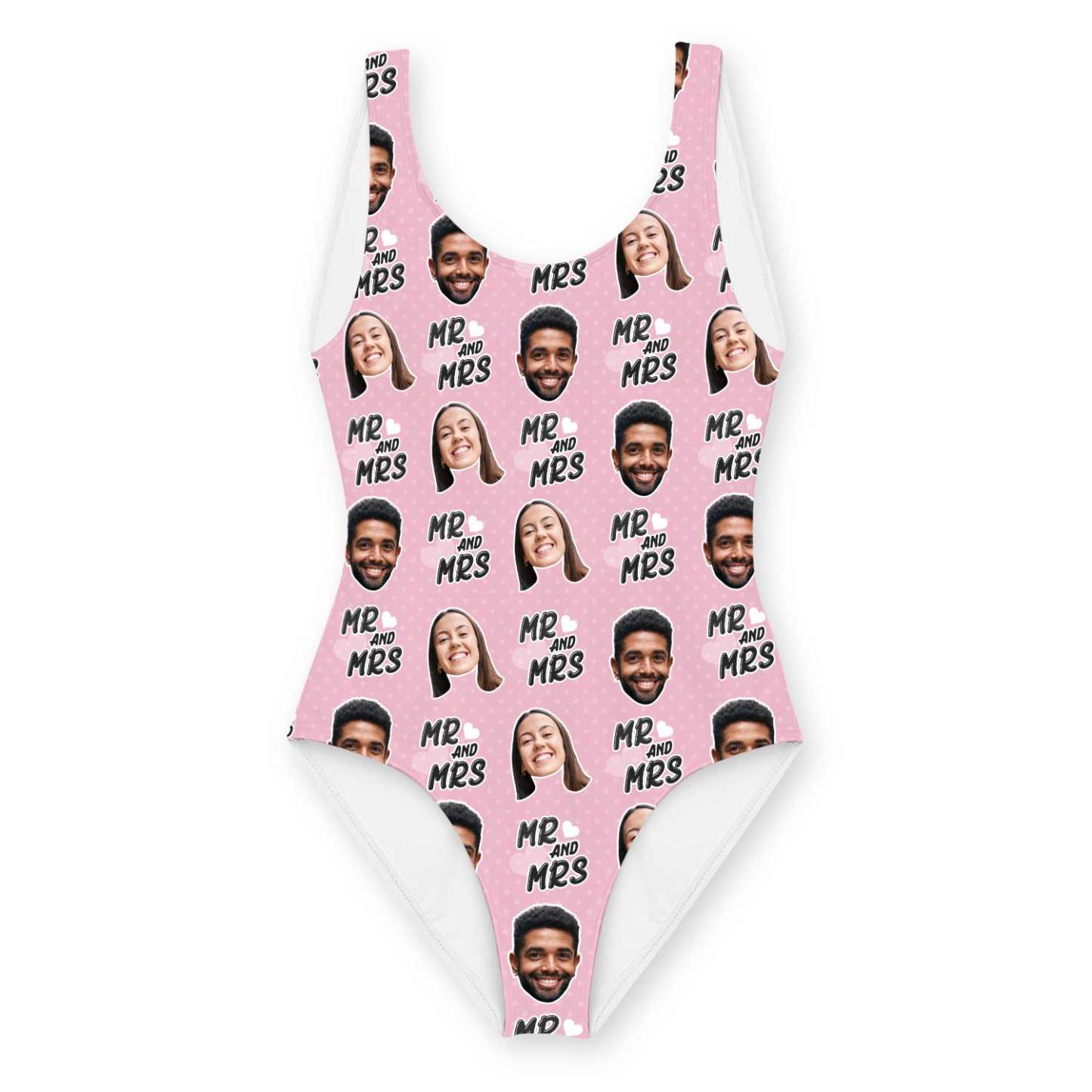 Face Bathing Suit Mr & Mrs Swimsuit Personalised With Faces Custom Swimsuit with Picture