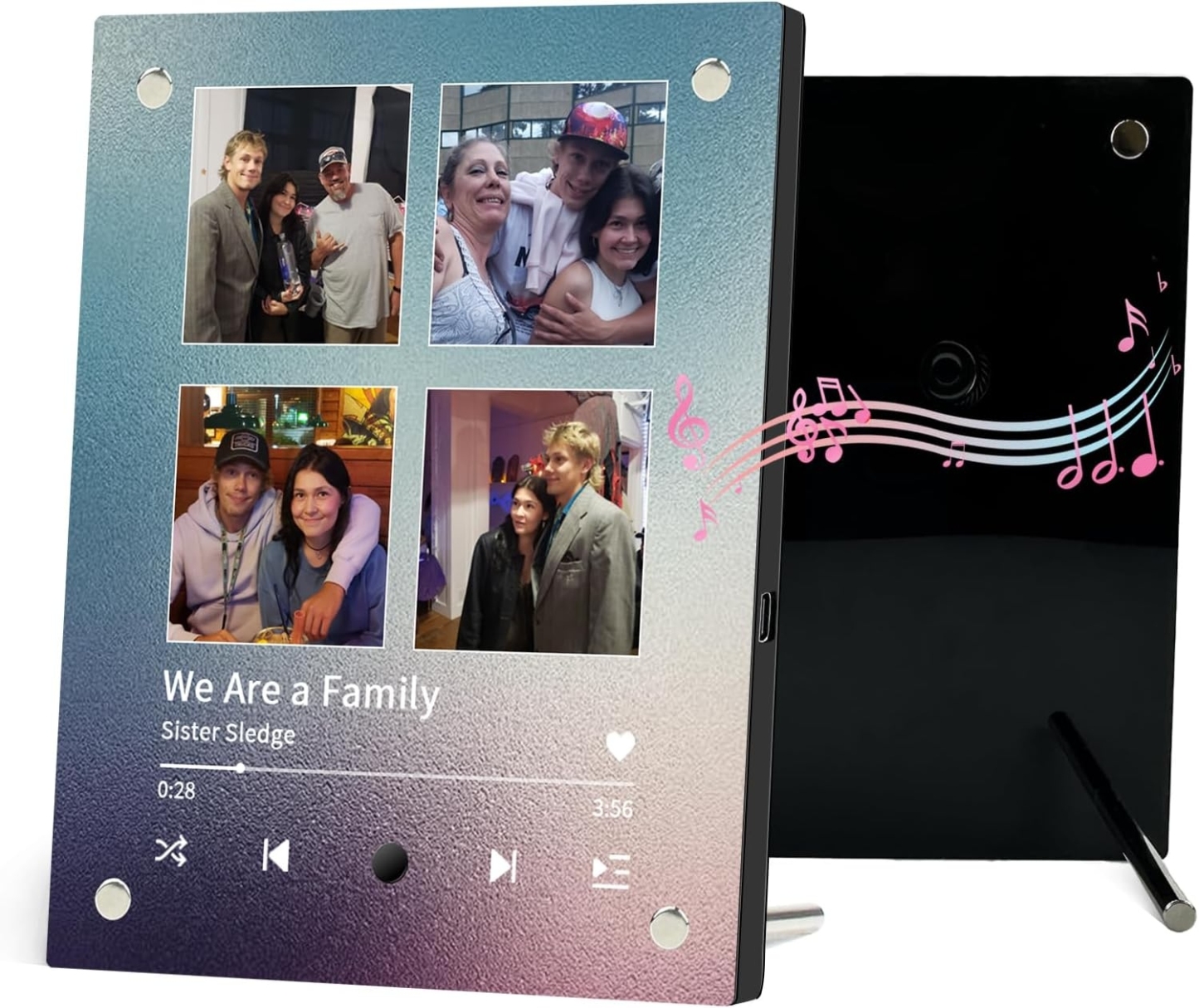 Custom Music Picture Frame Custom Spotify Frame Personalized Photo Frame Anniversary Gifts for Couple