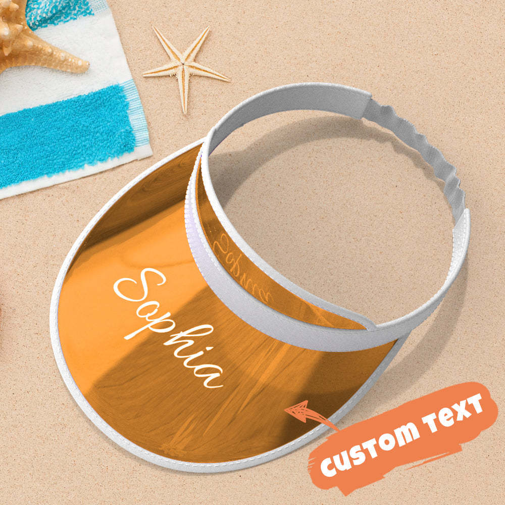 Custom Engraved Sun Hat Colorful Summer Gifts - MyFaceSwimsuit