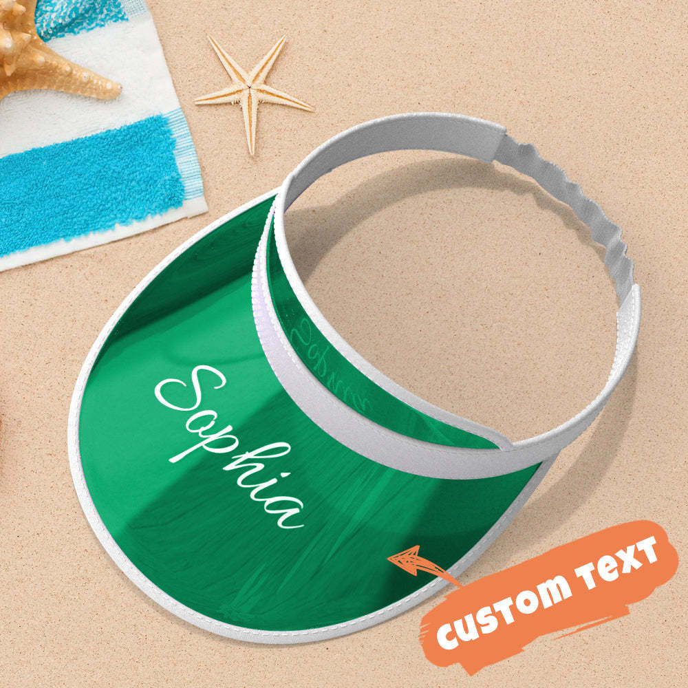 Custom Engraved Sun Hat Colorful Summer Gifts - MyFaceSwimsuit
