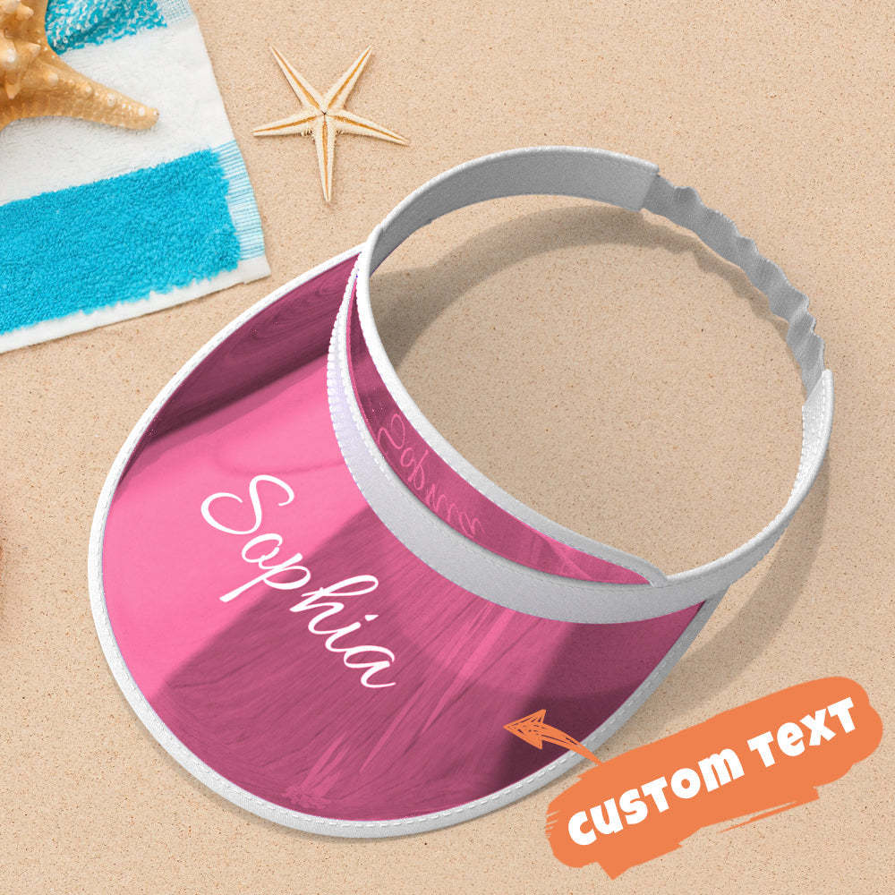 Custom Engraved Sun Hat Colorful Summer Gifts - MyFaceSwimsuit