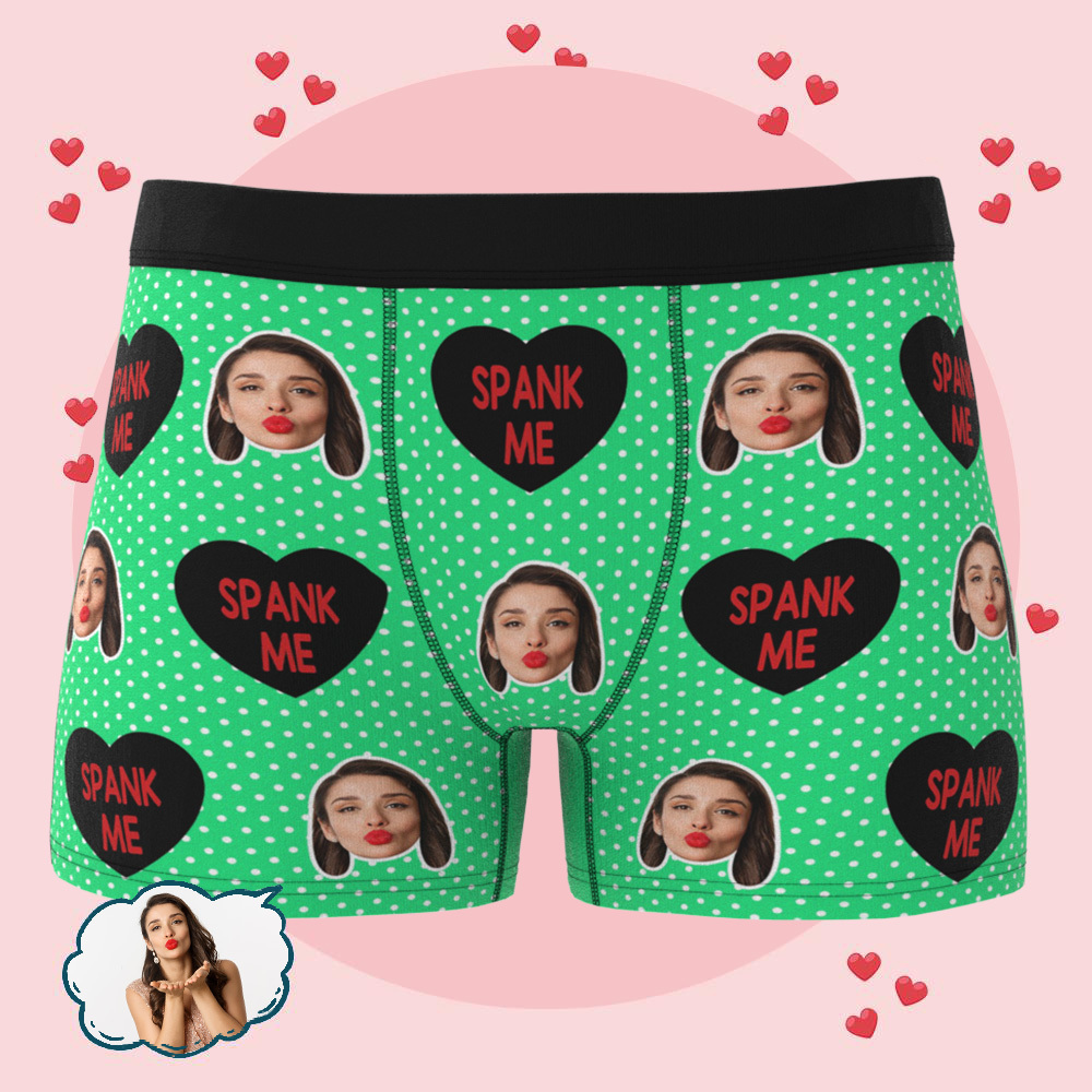 Custom Photo Boxer Briefs for Him Face Underwear Gift Custom Face Underwear for Men - MyFaceSwimSuit