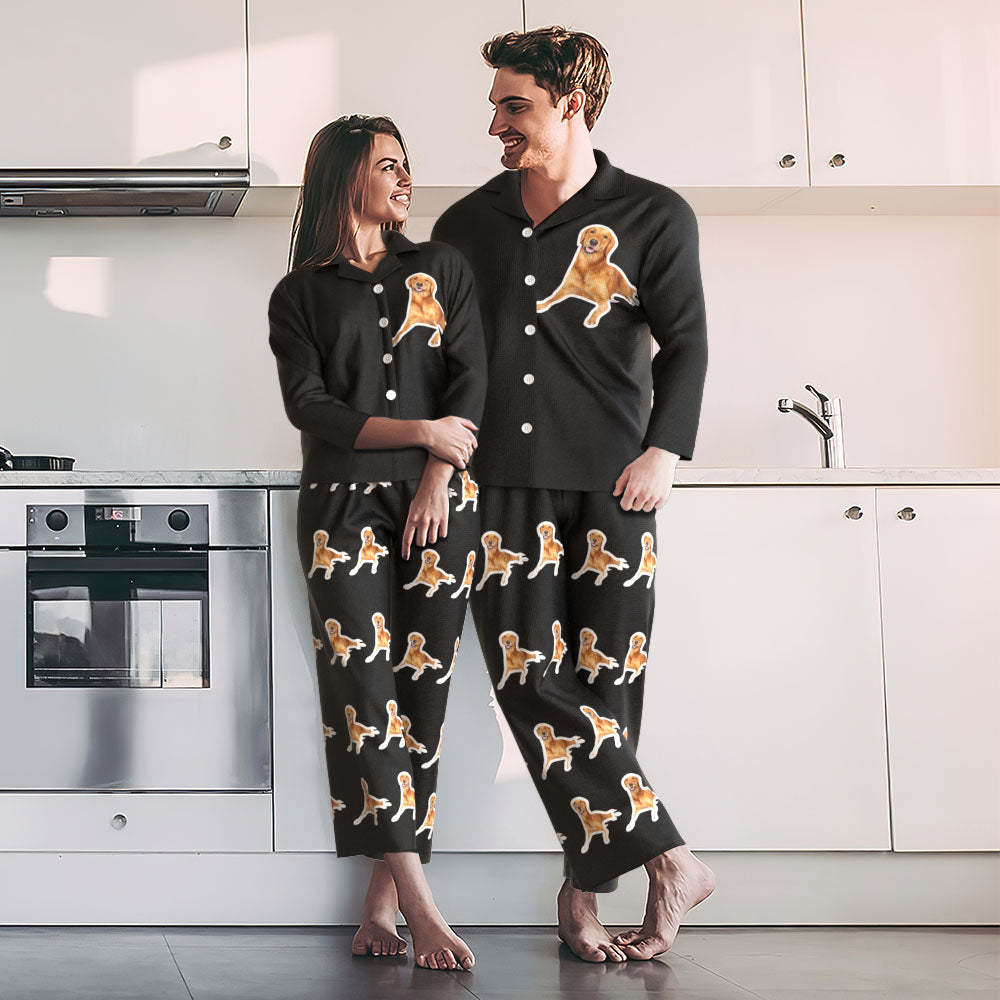 Custom Photo Pajama Creative Funny Pet Home Gifts - MyFaceSwimsuit