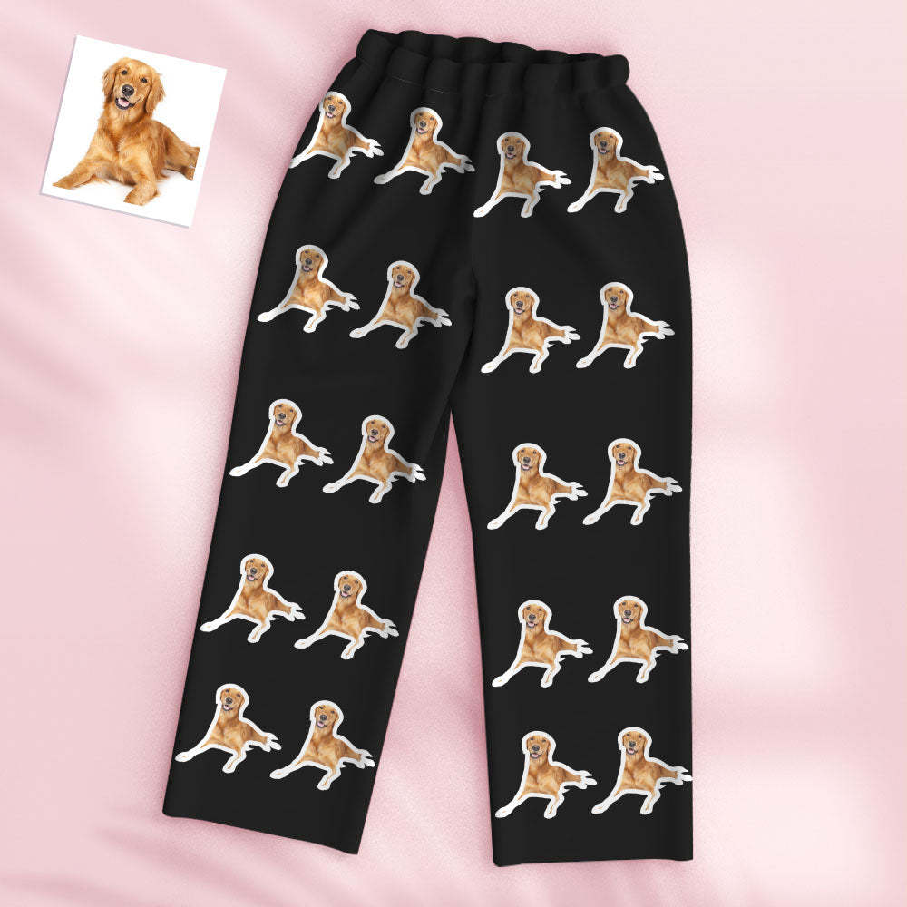 Custom Photo Pajama Creative Funny Pet Home Gifts - MyFaceSwimsuit