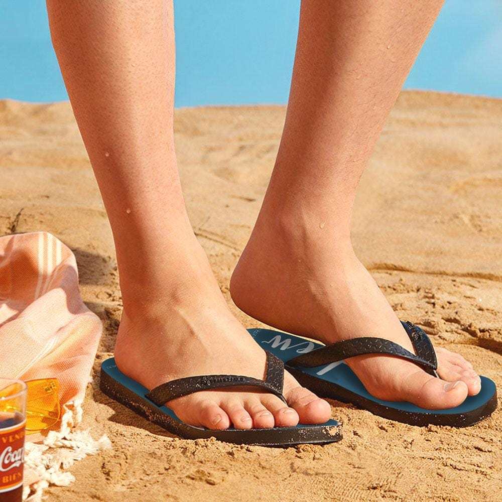 Personalized Flip Flops Custom Slide Flip Flops For Summer Comfortable Beach Shoes