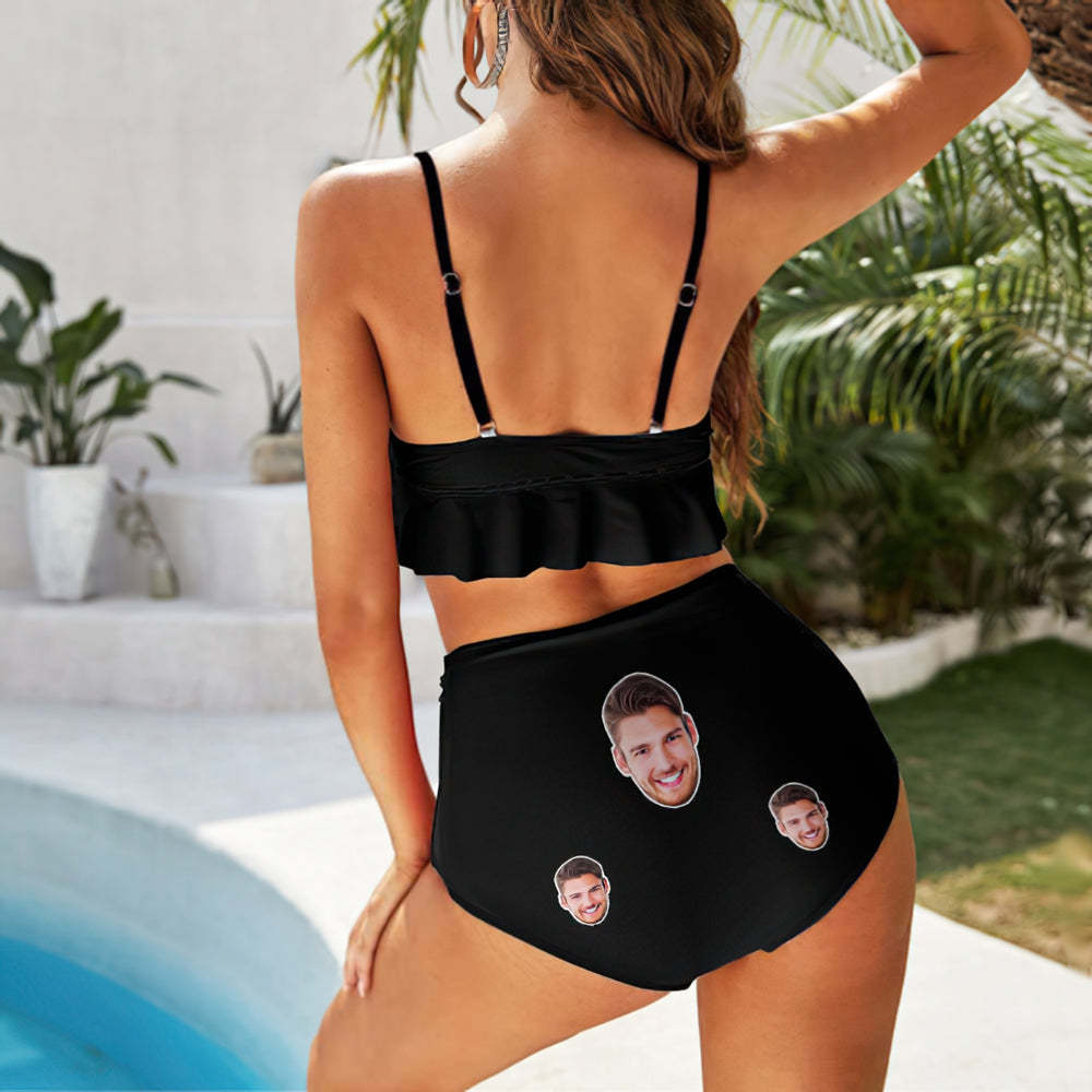Custom Face Swimsuit Boyfriend Face Personalized Sexy Bikini Perfect Gift for Her