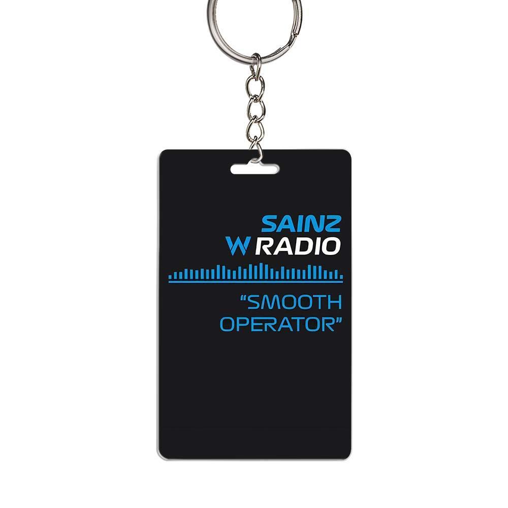 F1 Team Radio Keychain Acrylic Keychain Driver Keychain