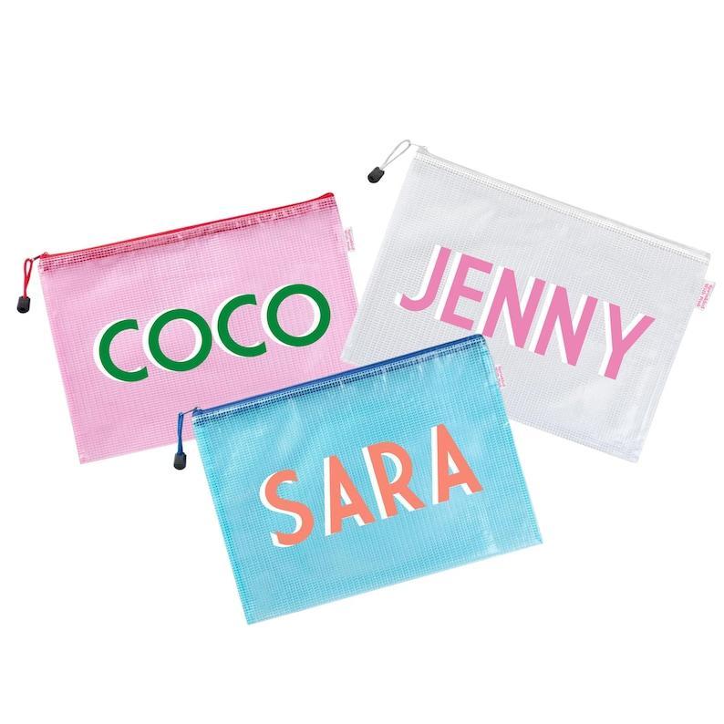 Custom Shadow Monogram Pool Bag Custom Toiletry Bag Name Shadow Monogram Pool Bag