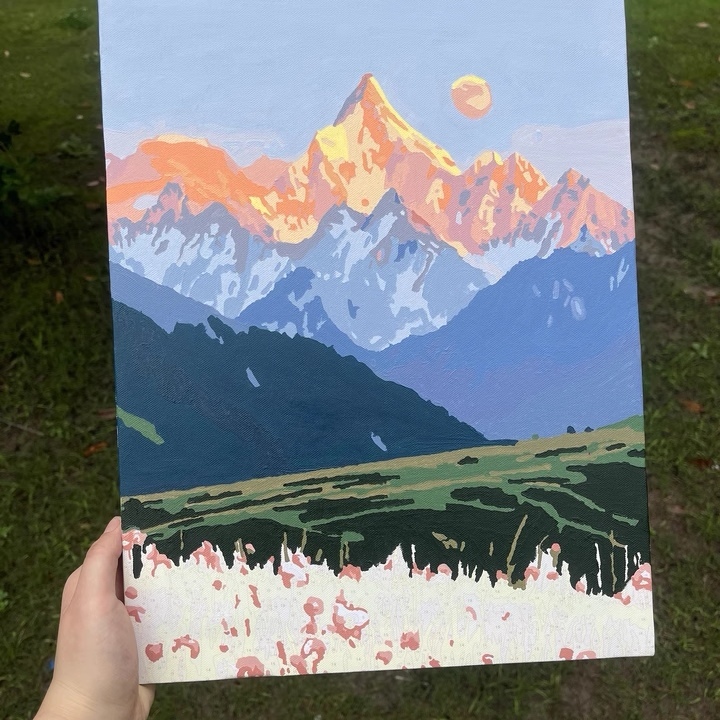 Custom Paint by Numbers Kit Personalized DIY Painting Set Turn Your Photo into Personalized Artwork