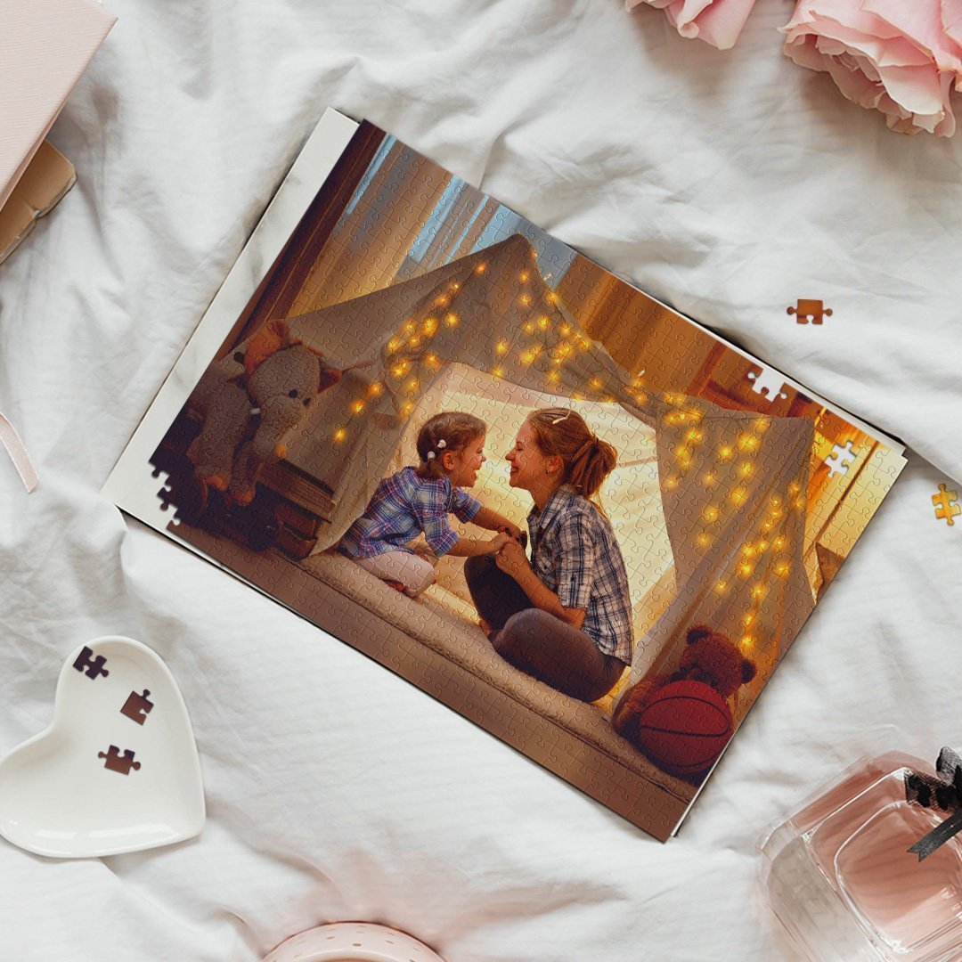 Custom Photo Jigsaw Puzzle Gifts For Family 35-1000 Piece