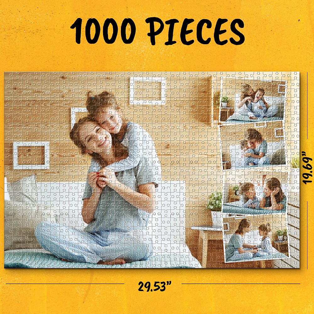 Custom Photo Jigsaw Puzzle Gifts For Kids and Adults 35-1000 Pieces Gifts For Father