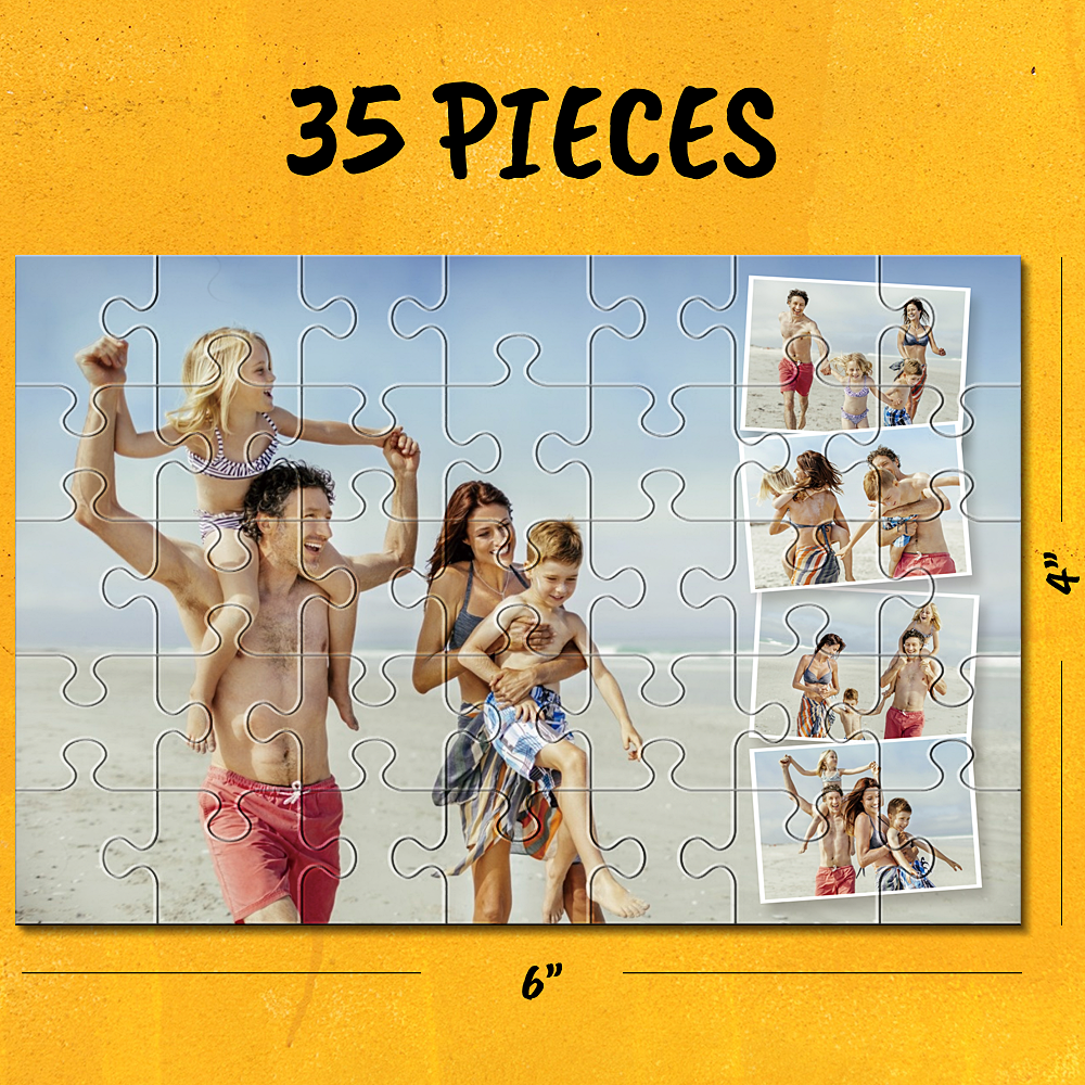 Custom Photo Jigsaw Puzzle Gifts For Kids and Adults 35-1000 Pieces Gifts For Father