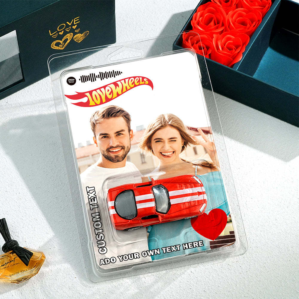 Personalized music Hot Wheels sport car Custom Dream Car Toy Custom Package Design Options -