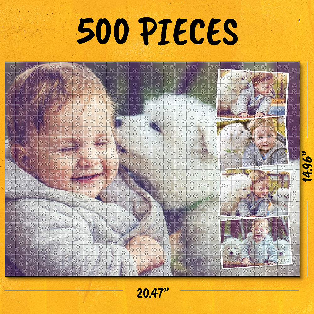Custom Photo Jigsaw Puzzle Gifts For Kids and Adults 35-1000 Pieces Gifts For Father
