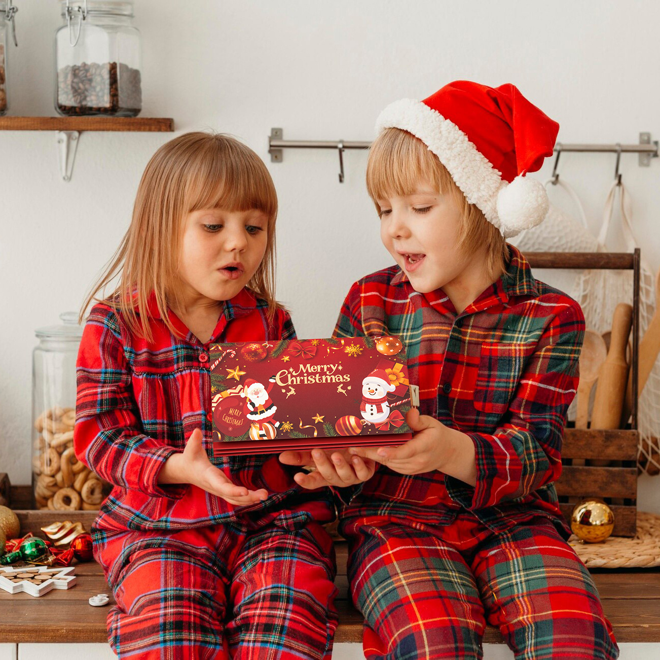 Christmas Money Holders with Envelopes Surprise Cash Gift Cards for Kids, Teens, Mom & DadCreative Christmas Cash Gift - 