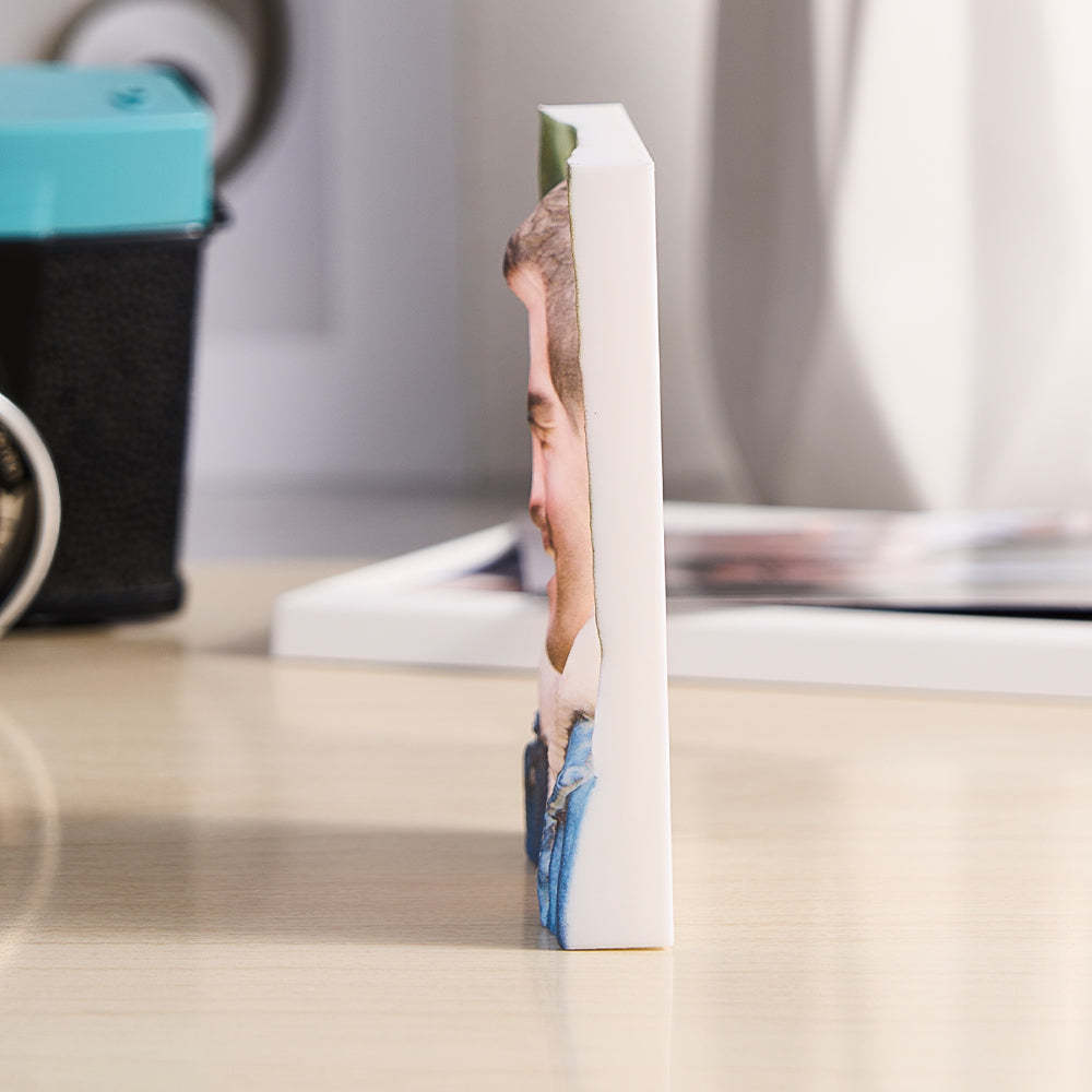 Personalized 3D Printed Photo Plaque Home Decor Unique Photo Gifts -