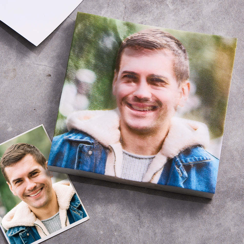 Personalized 3D Printed Photo Plaque Home Decor Unique Photo Gifts -