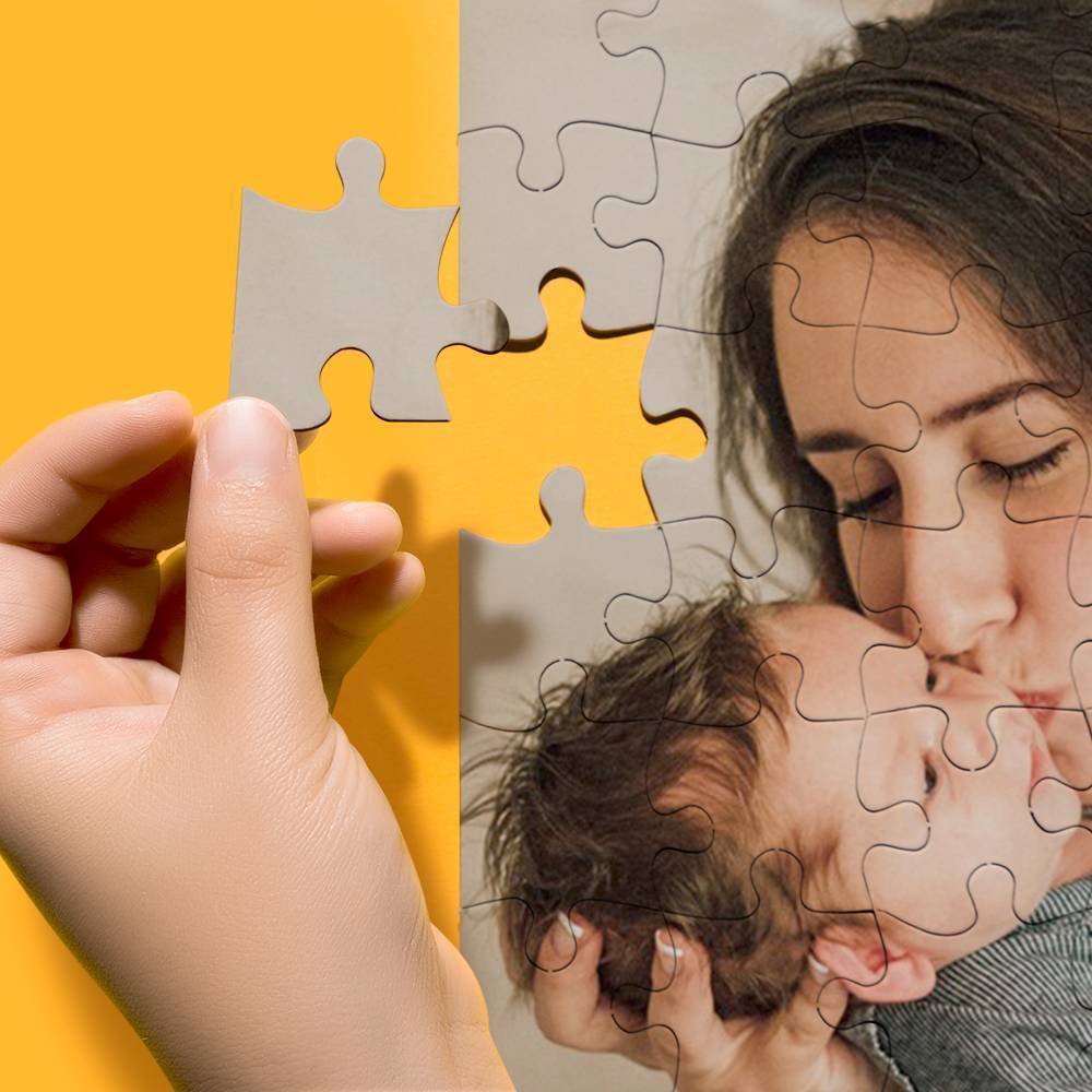 Custom Photo Jigsaw Puzzle - 35-1000 Pieces Gift for Mom
