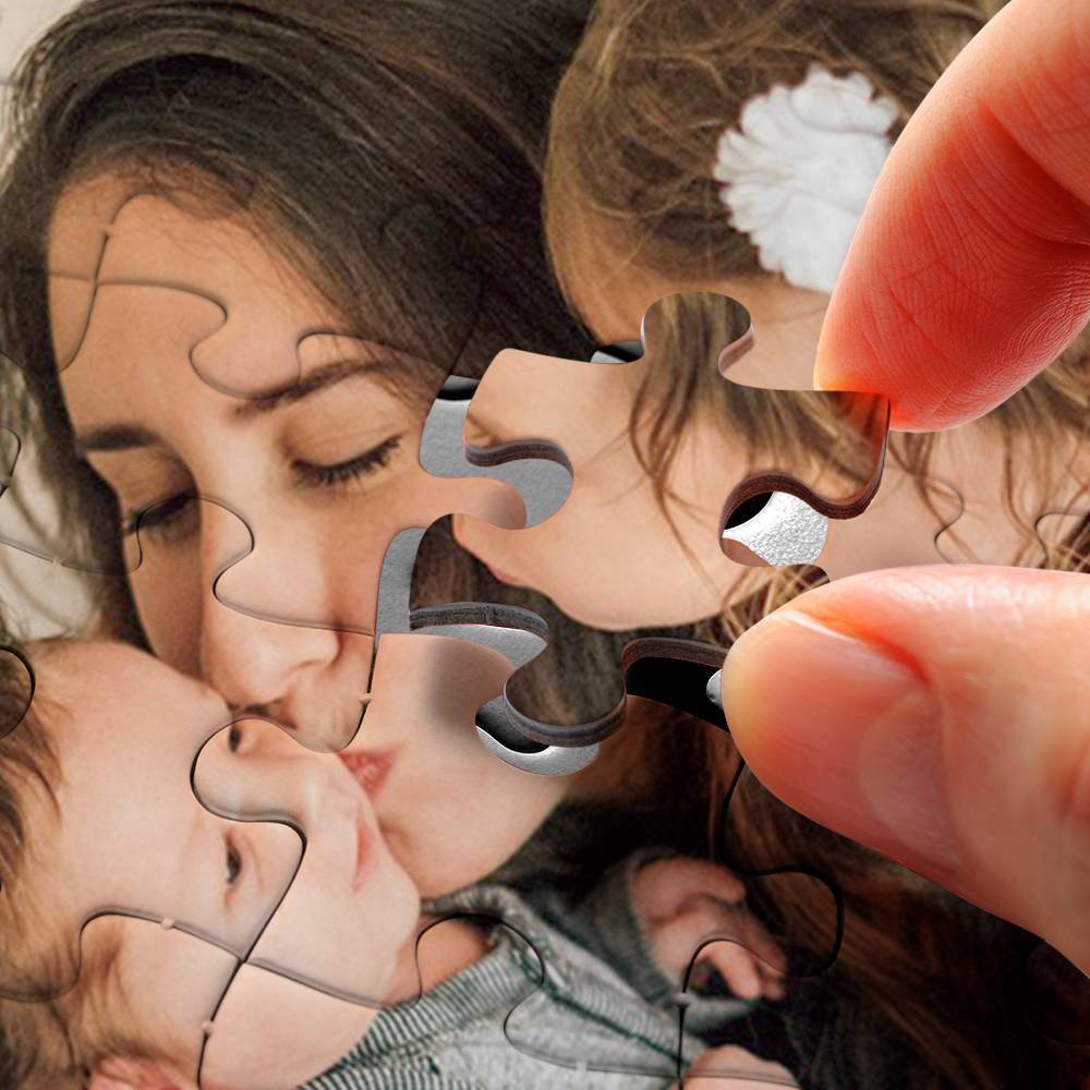 Custom Photo Jigsaw Puzzle - 35-1000 Pieces Gift for Mom