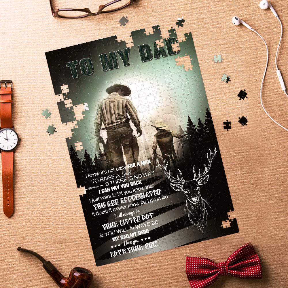 Personalized Jigsaw Puzzle Custom Puzzle Photo Puzzle Father's Day Gift