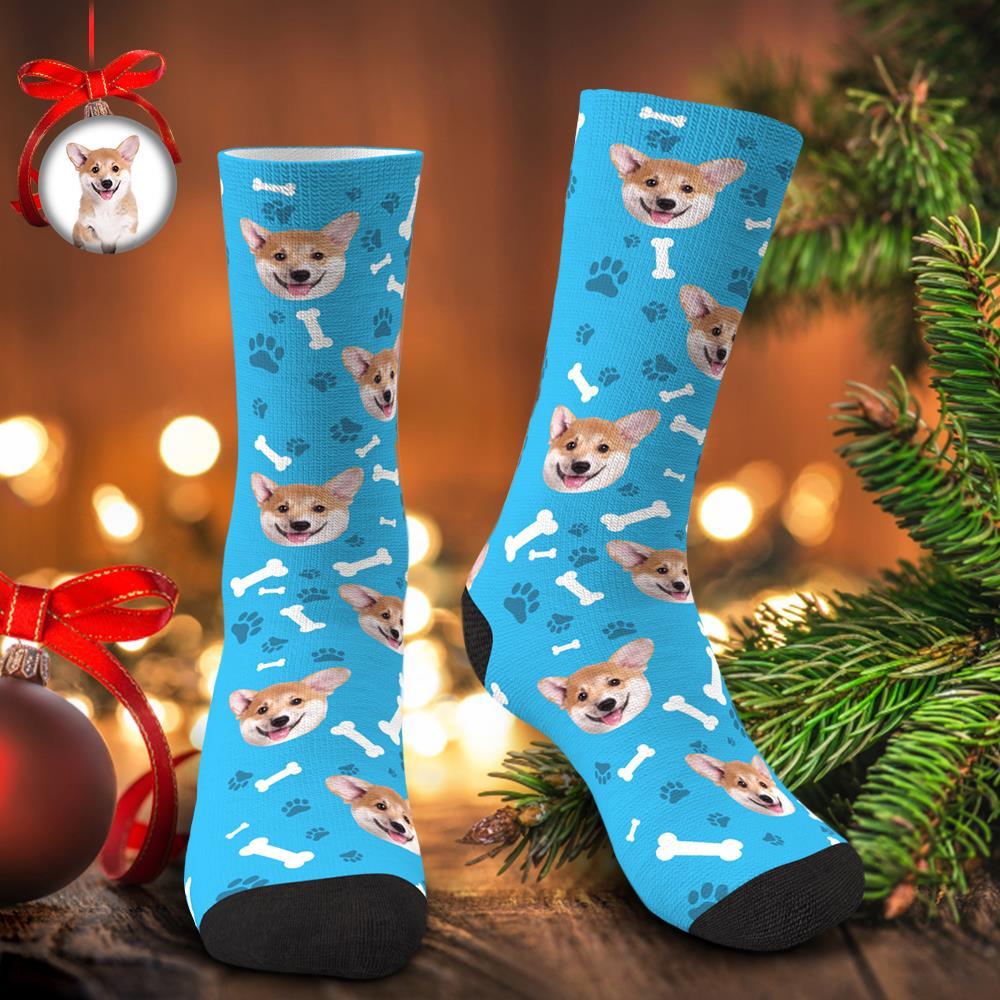 Custom Dog Socks With Your Text