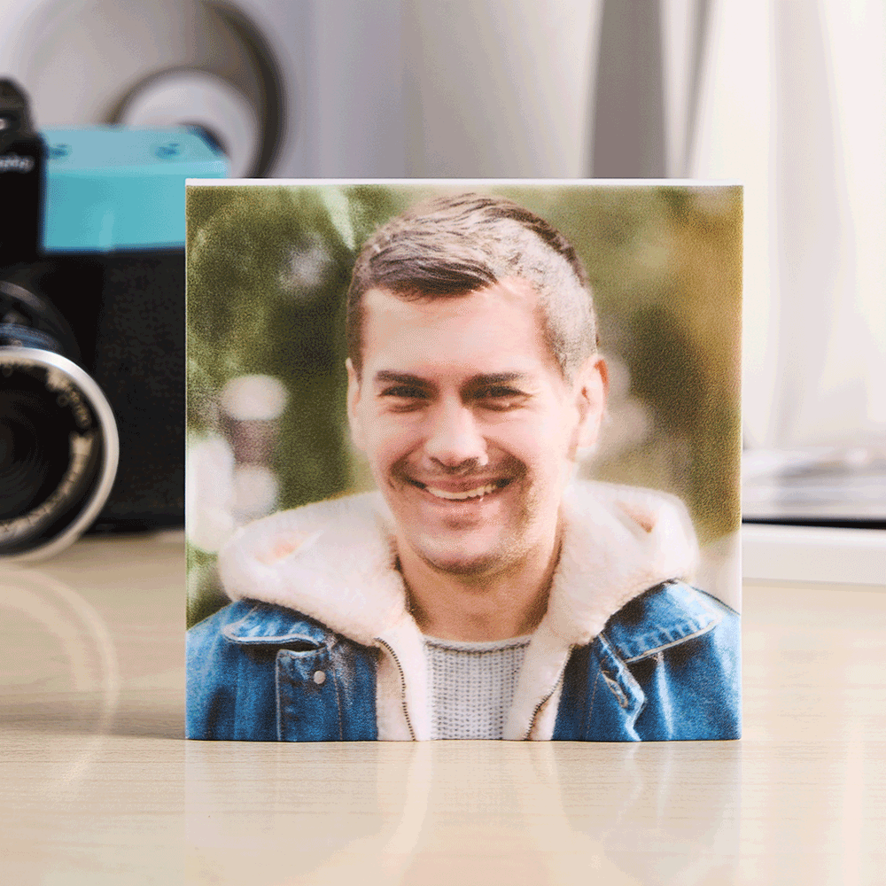 Personalized 3D Printed Photo Plaque Home Decor Unique Photo Gifts -