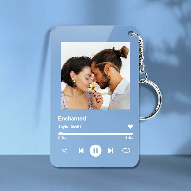 1pc Custom Music Plaque, Personalized Acrylic Plaque, Custom Copuple Song Gift, Custom Album Cover -