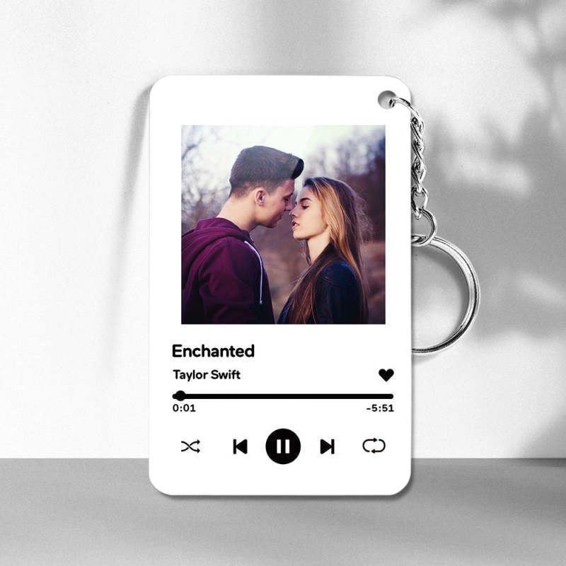 1pc Custom Music Plaque, Personalized Acrylic Plaque, Custom Copuple Song Gift, Custom Album Cover -