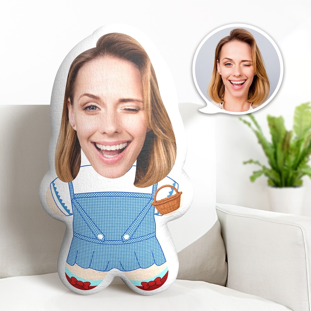 Custom Face Pillow Personalized Dorothy Photo Pillow for Mom -