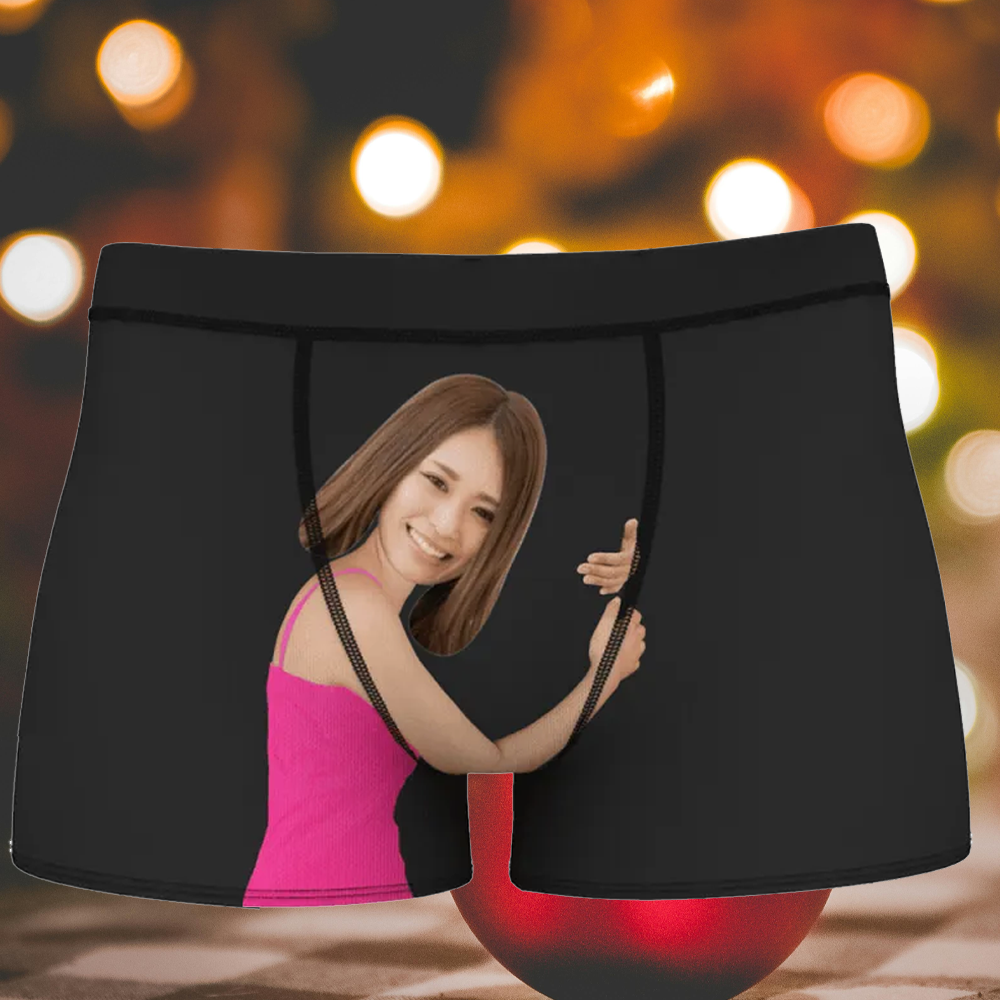 カスタムフェイスボクサーマンパンツボディバレンタインギフト