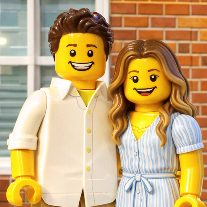 パーソナライズされた木製の漫画スタイルの写真キーホルダー,カップル向けのカスタマイズされたデートギフト - FaceBoxer