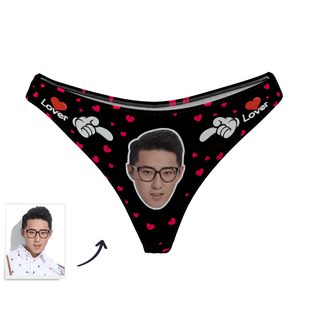 メンズカスタムフェイストンパンティ - 恋人へのバレンタインギフト