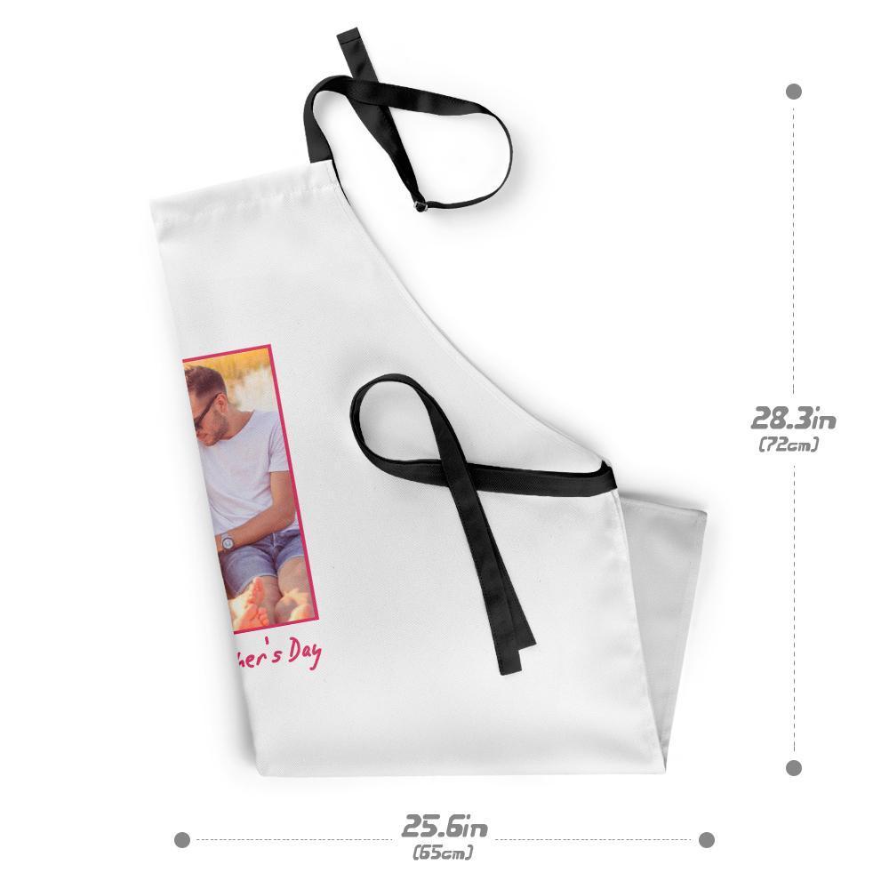 Custom Photo Kitchen Personalised Apron - MyFaceBoxerUK
