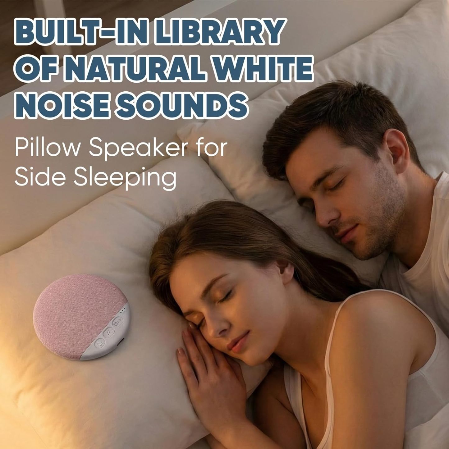 2026 New Sleep Pillow Speaker, Bluetooth Pillow Speaker Custom Birth Flower Ultra-Thin Stereo Bass with Timer and White Noise Sleep Aid Function, Sleep Headphones for Adult - MyPhotoSocks