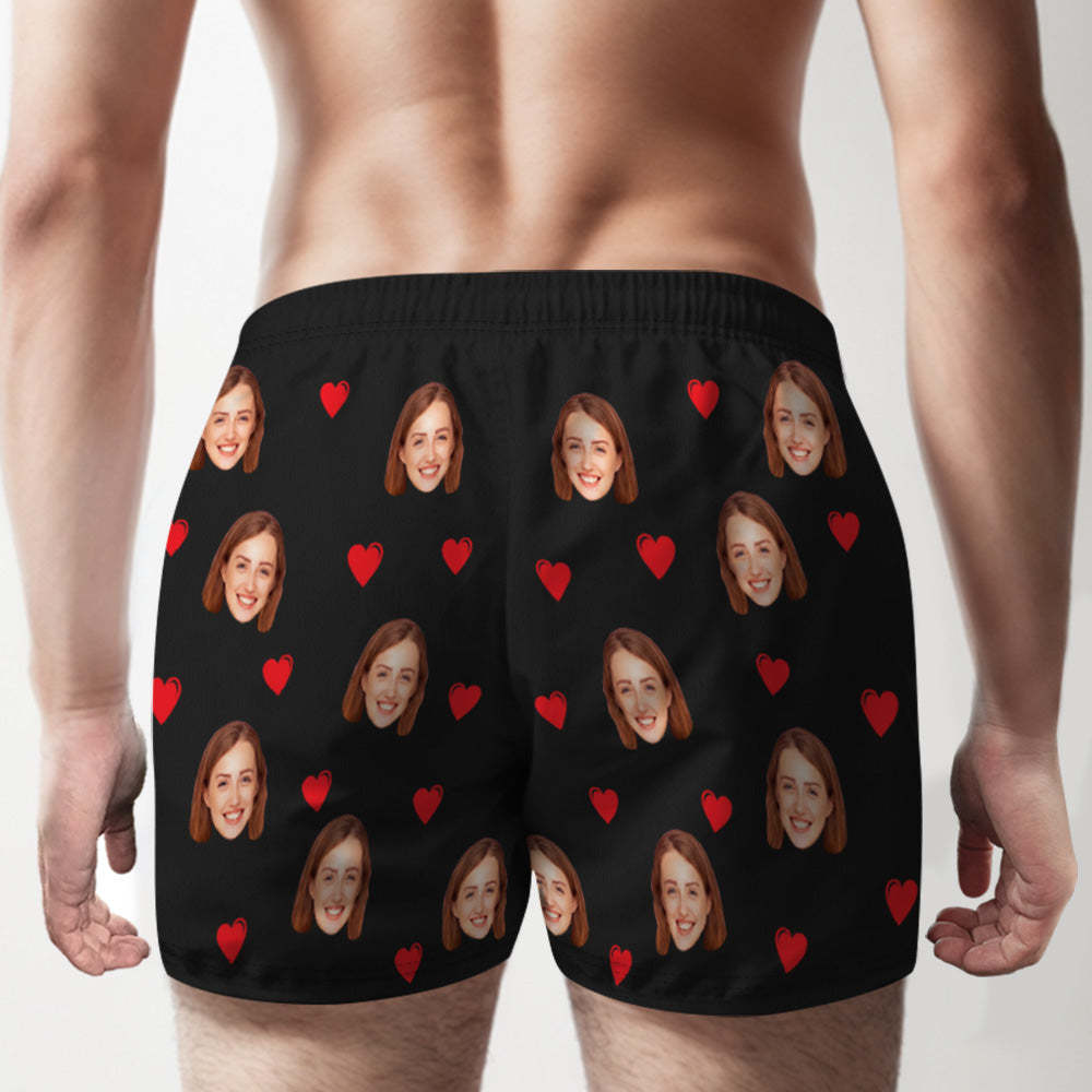 Custom Face Multicolor Boxer Shorts I SUCKED IT SO IT'S MINE Personalized Photo Underwear Gift for Him - MyFaceBoxerUK