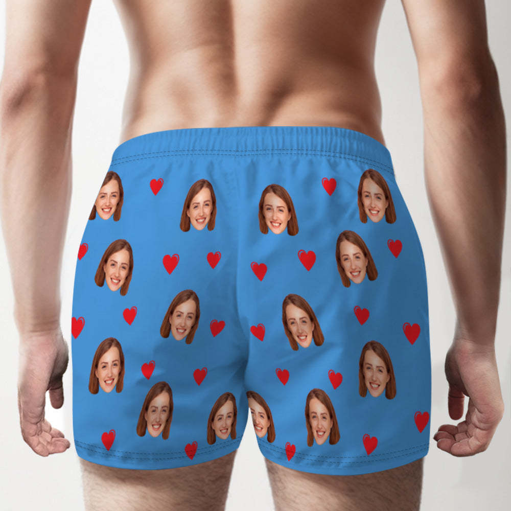 Custom Face Multicolor Boxer Shorts I SUCKED IT SO IT'S MINE Personalized Photo Underwear Gift for Him - MyFaceBoxerUK