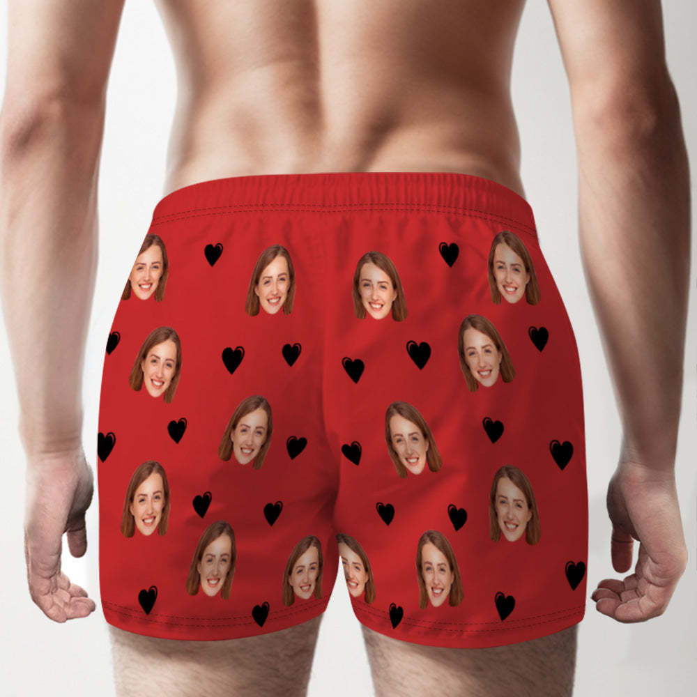 Custom Face Multicolor Boxer Shorts I SUCKED IT SO IT'S MINE Personalized Photo Underwear Gift for Him - MyFaceBoxerUK