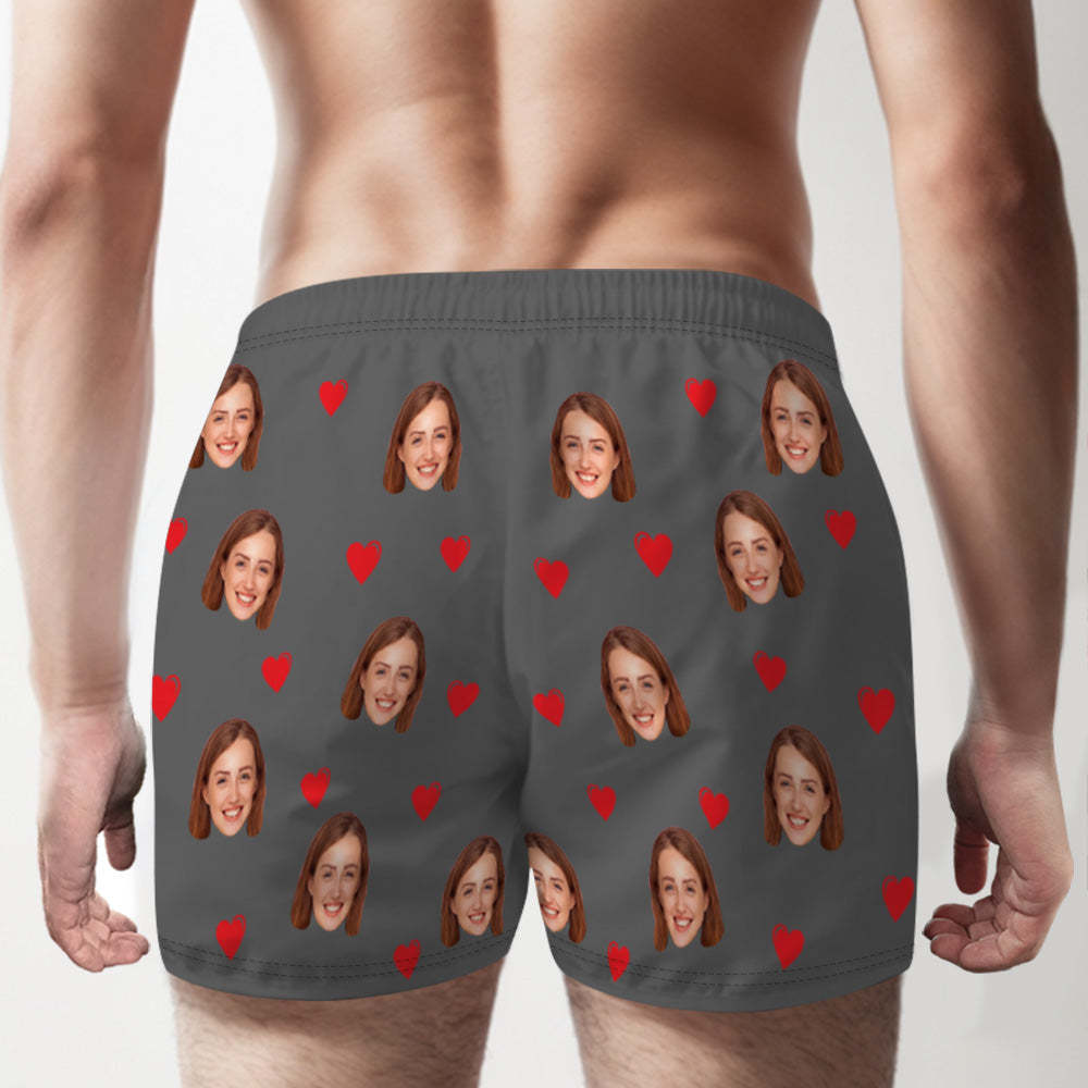 Custom Face Multicolor Boxer Shorts I SUCKED IT SO IT'S MINE Personalized Photo Underwear Gift for Him - MyFaceBoxerUK