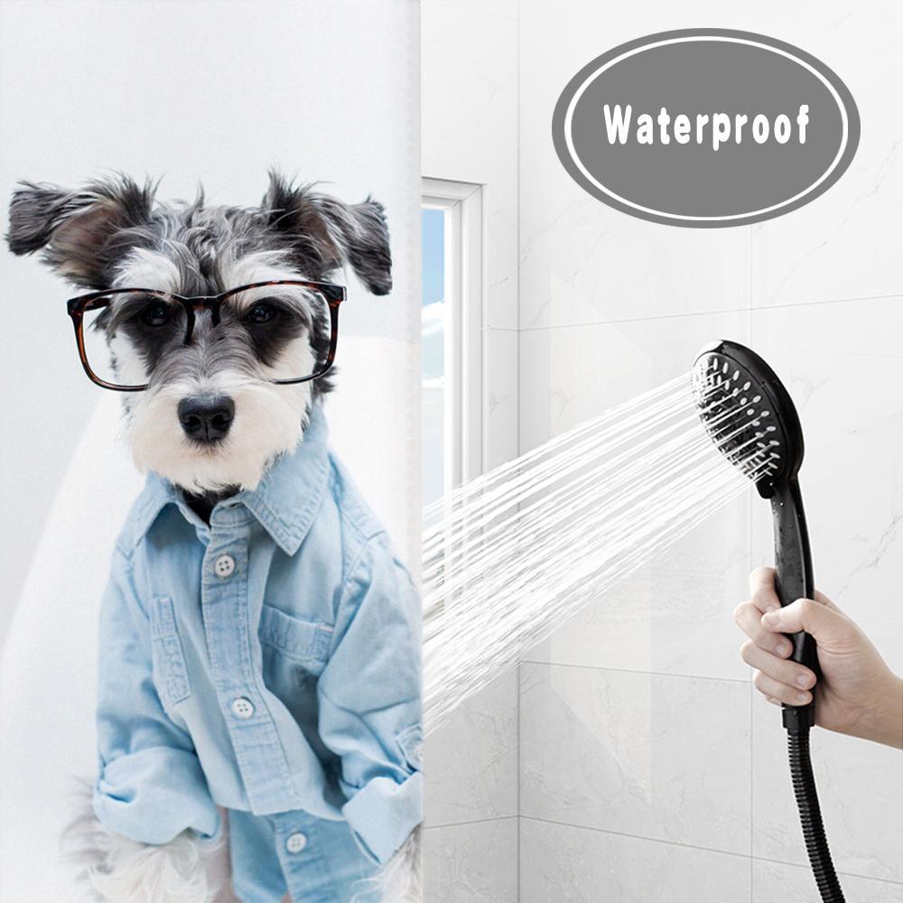 Custom Photo Shower Curtain Unique Gift Waterproof Shower Curtain - MyFaceBoxerUK