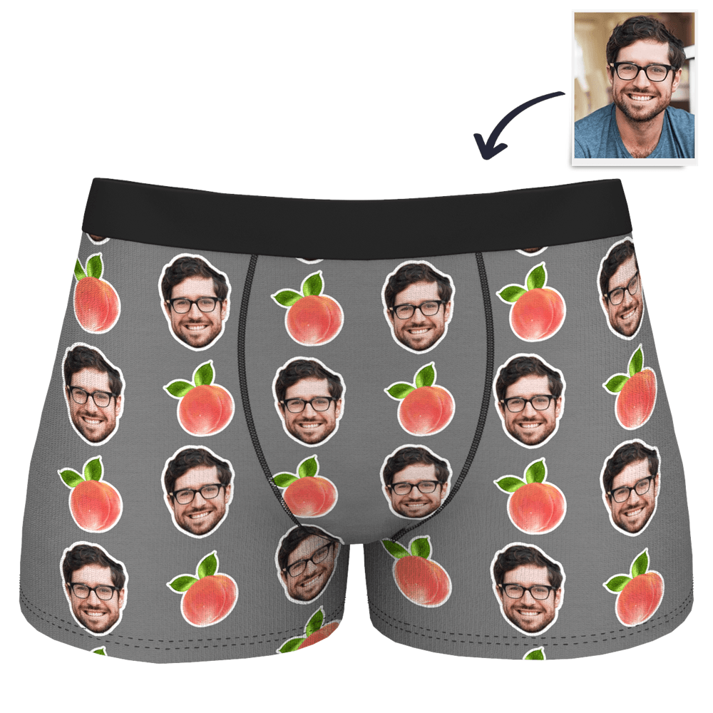 Men's Customized Booty Boxer Shorts - MyFaceBoxerUK