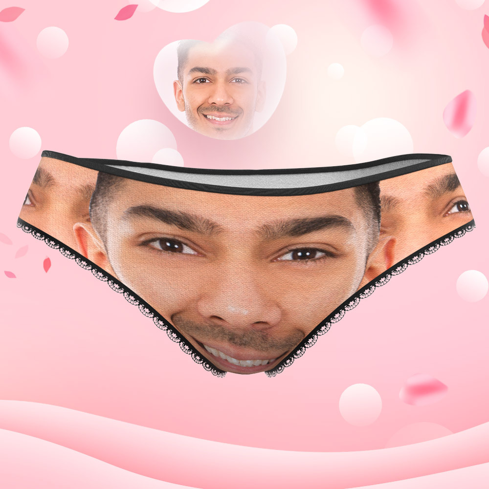 Custom Face Women's Panties Boyfriend Face - MyFaceBoxerUK