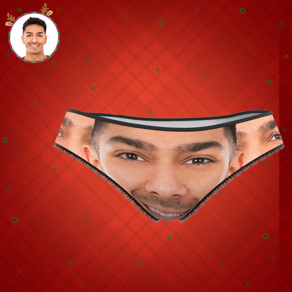 Custom Face Women's Panties Boyfriend Face - MyFaceBoxerUK