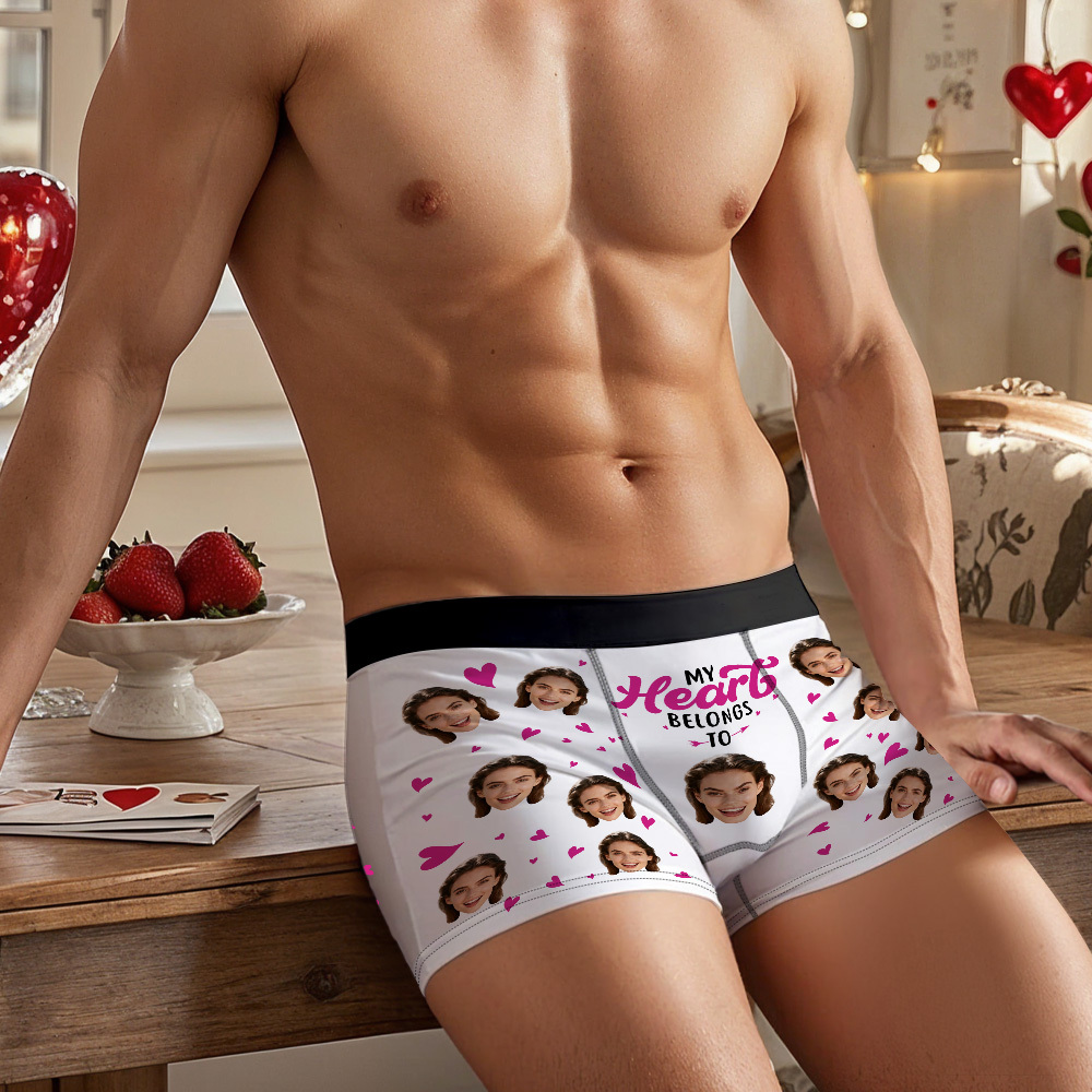 Put Your Face on Boxers | Custom Photo Underwear for Men and Women Couple Gifts - MyfaceboxerUK