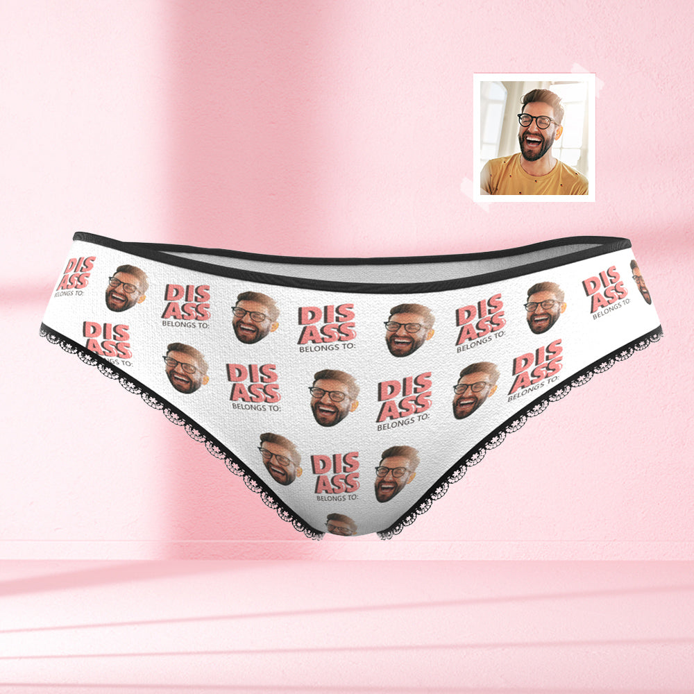 Custom Face Women's Panties Dis Ass Belongs To	 - MyFaceBoxerUK