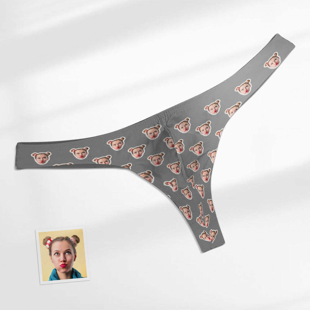 Custom Face Corlorful Men's Thong Solid Color Men's Briefs - MyFaceBoxerUK
