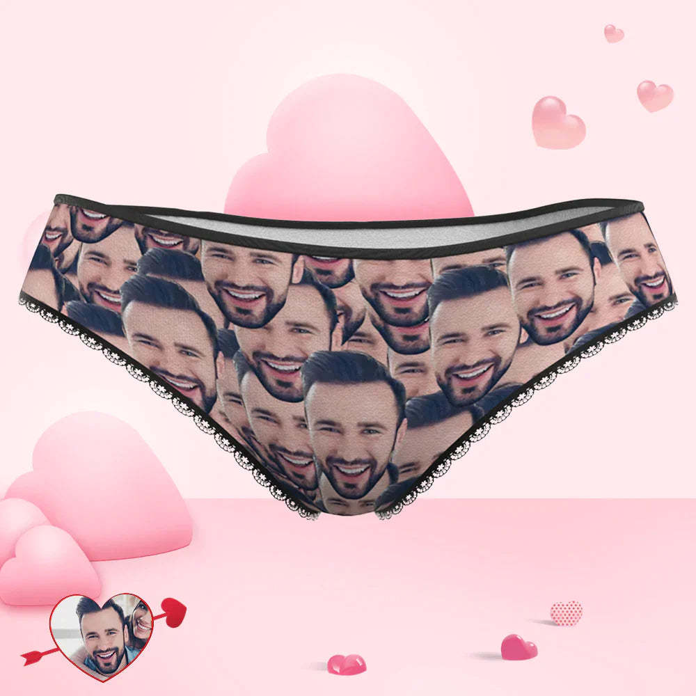 Custom Face Mash Womens Panties Christmas Gift for Her - MyFaceBoxerUK