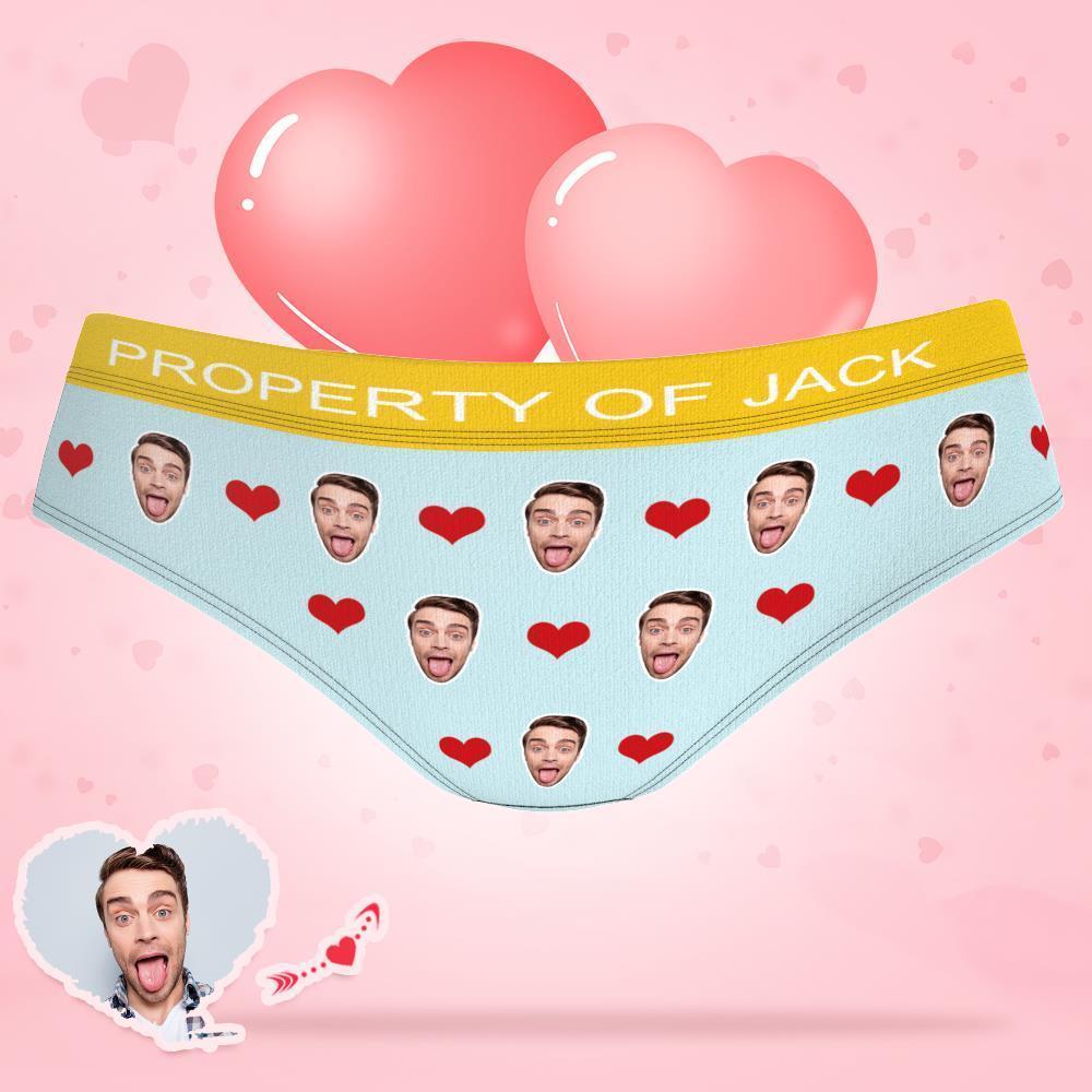 Custom Face Panties Inscribed Waist - MyFaceBoxerUK