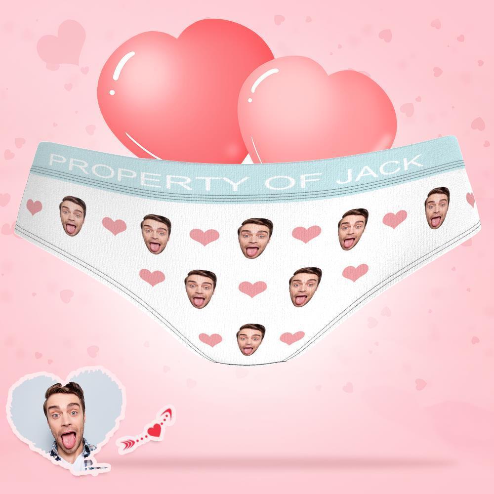Custom Face Panties Inscribed Waist - MyFaceBoxerUK