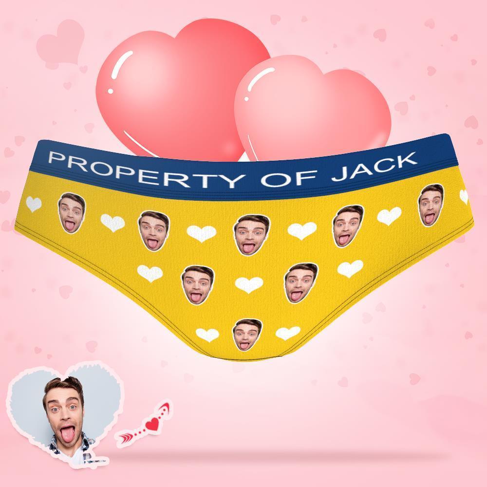 Custom Face Panties Inscribed Waist - MyFaceBoxerUK