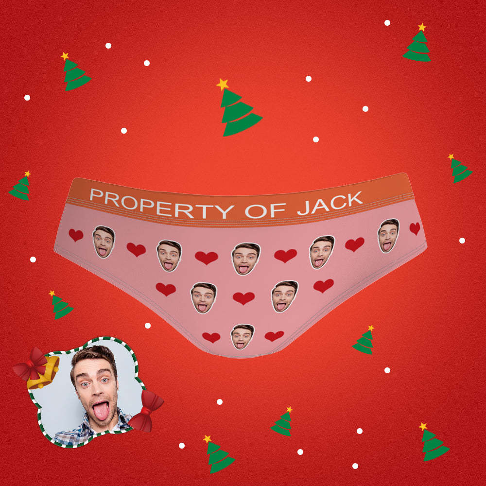 Custom Face Panties Inscribed Waist - MyFaceBoxerUK